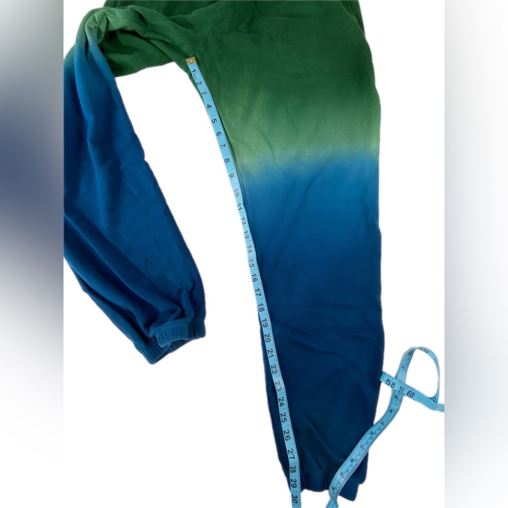 Michael Lauren Viper Ombré Sweatpant in Algae Medium NWT - Picture 7 of 14